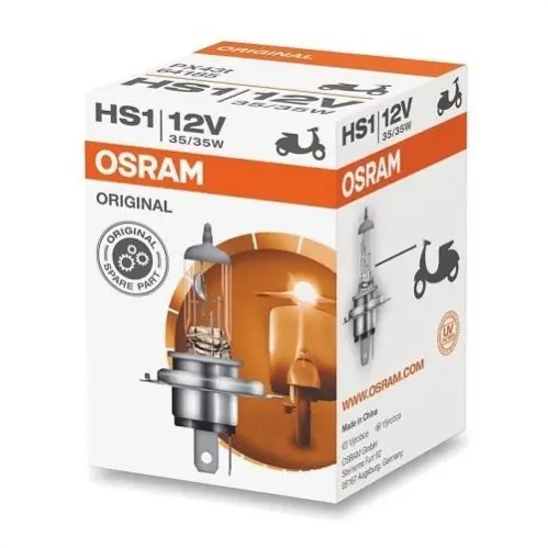 Лампочка Standard допоміжна HS1 (10 шт, 12 В, 35 Вт, тип гнізда: PX43T для мотоциклів) OSRAM 64185 (фото 1)