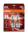 Лампа (Набір 2шт) H4 12В 60/55Вт P43T (EN) up to 150% greater brightness (EN) up to 150m light beam (EN) up to 20% whiter light Night Breaker Laser, Білий OSRAM 64193NL-2HB (фото 1)