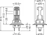 Комплект світлодіодних автоламп OSRAM 64210DWESY2HB (фото 3)