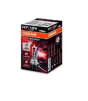 Лампа галогенная Osram Night Breaker Unlimited +110% H7 12V 55W OSRAM 64210NBU (фото 1)