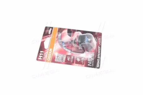 ЛАМПА H11 12V 55W PGJ19-2 BLI NIGHT BREAKER UNLIMITED NG OSRAM 64211NL-01b