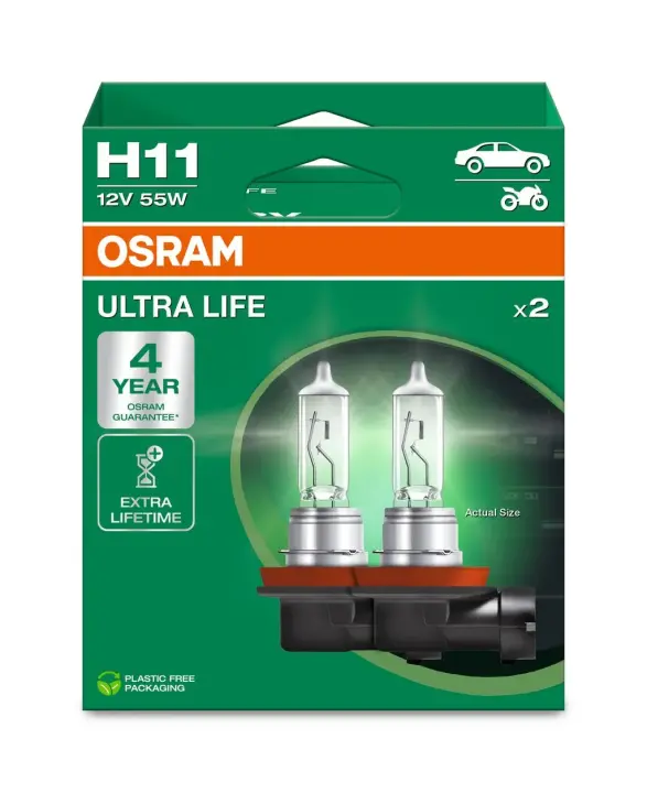 Лампочки освітлення, ксенон, LED OSRAM 64211ULT2HB (фото 1)