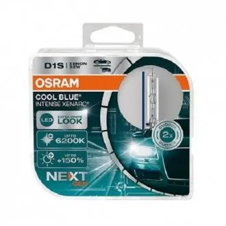 Лампочка D1S Cool Blue Intense NextGen (набір, 2 шт, 85В, 35Вт, тип гнізда: PK32D-2) OSRAM 66140CBNHCB