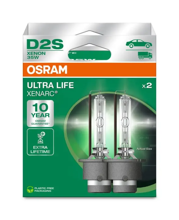 Автолампа ксенонова OSRAM 66240ULT2HB (фото 1)