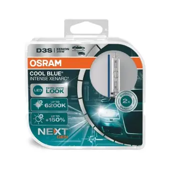 Лампочка D3S Cool Blue Intense NextGen (набір, 2 шт, 42В, 35Вт, тип гнізда: PK32D-5) OSRAM 66340CBNHCB (фото 1)