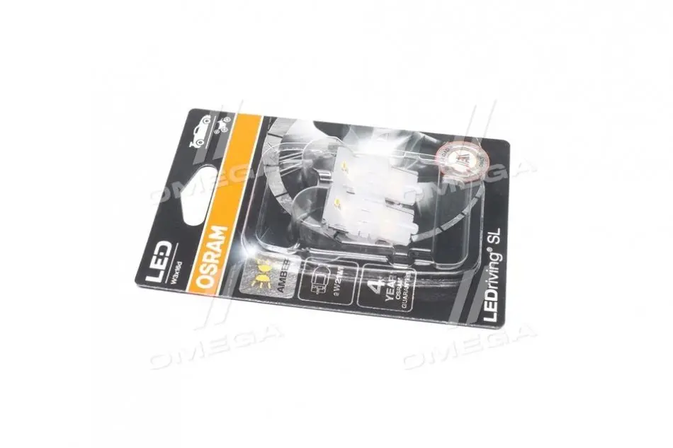 Лампа LEDriving W21W Yellow OSRAM 7505DYP-02b (фото 1)