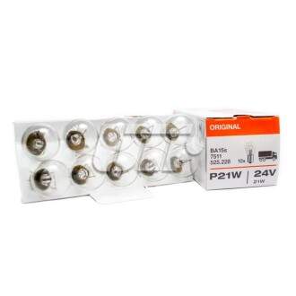 ЛАМПА P21W 24V 21W BA15s FS STANDARD OSRAM 7511