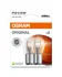 Лампа допоміжн. освітлення P21/5W 12V 21/5W BAY15d (2шт.) blister eco-упаковка Лампа стоп-сигналів, покажчиків поворотів, протитуманних ліхтарів, ліхтарів заднього ходу. 02В – blister упаковка 2 шт. OSRAM 7528-2BL (фото 1)