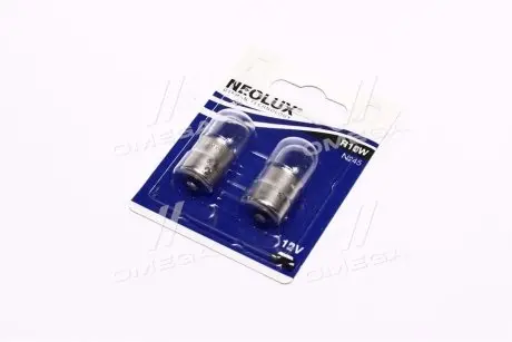 Лампа допоміжн. освітлення R10W 12V 10W ВА15s(blister 2шт) (вир-во Neolux) OSRAM N245-02B