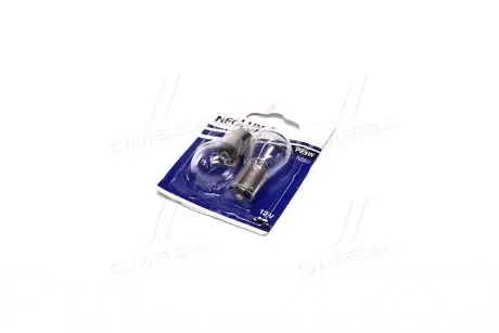 Лампа допоміжн. освітлення Р21W 12V 21W ВА15s(blister 2шт) (вир-во Neolux) OSRAM N382-02B