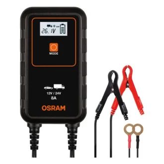 Зарядний пристрій ток зарядки 8А (для АКБ до 150Ач) OSRAM OEBCS908