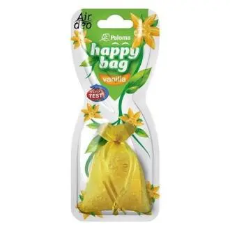 Ароматизатор Happy Bag Vanilla,блістер (5шт./50) PALOMA 78024