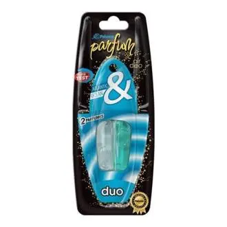 Ароматизатор DUO Atlantic Ocian,блістер (10шт/80) PALOMA 78032