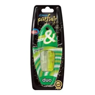 Ароматизатор DUO Fresh Green,блістер (10шт/80) PALOMA 78034