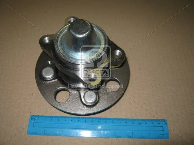 Маточина колеса HYUNDAI ACCENT, GETZ задн. (- ABS) (вир-во PMC-ESSENCE) без вбудованого датчика ABS PARTS-MALL HCMA-028 (фото 1)