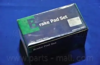 Колодки гальмівні дискові PMC PKA005 PARTS-MALL PKA-005 (фото 1)
