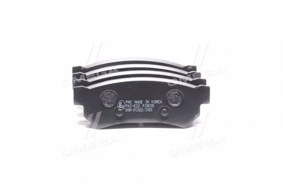 Колодка гальм. диск. CHEVROLET LACETTI задн.(вир-во PARTS MALL) PARTS-MALL PKC-E22 (фото 1)