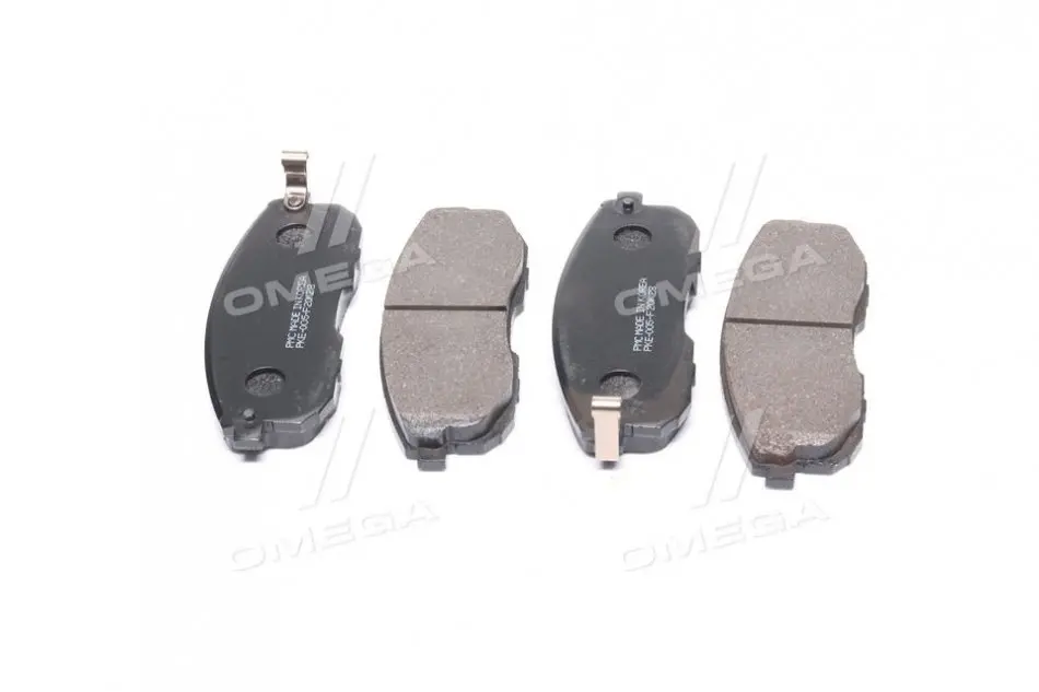 Колодка гальм. диск. NISSAN TIIDA(C11X) 07- (вир-во) PARTS-MALL PKE-005 (фото 1)