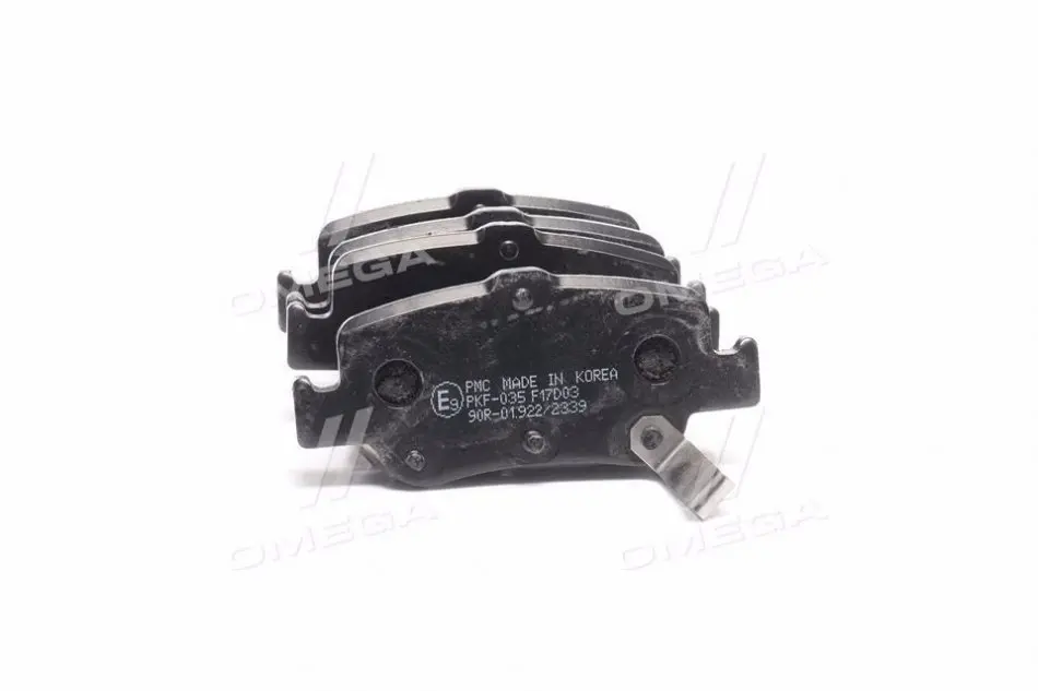 Колодки гальм. TOYOTA AURIS 09 - задн. (вир-во) PARTS-MALL PKF-035 (фото 1)