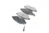 Колодка гальм. диск. PEUGEOT (вир-во) PARTS-MALL PKX-007 (фото 2)