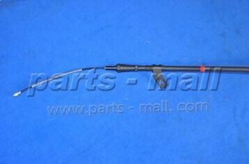 Трос ручного тормоза лев. Hyundai Accent PARTS-MALL PTA-337