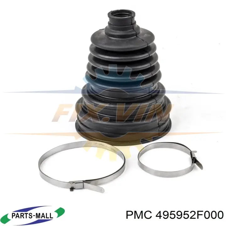 Пильник ШРКШ гумовий PARTS-MALL PXCWB-208 (фото 1)