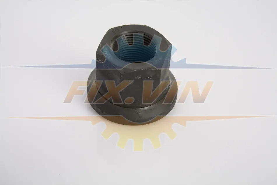 Гайка кріплення колеса M22x1.5-10xSW32xH30 з плаваючою спідницею/шайбою (зі збільшеною висотою) PE AUTOMOTIVE 047.100-00A (фото 1)