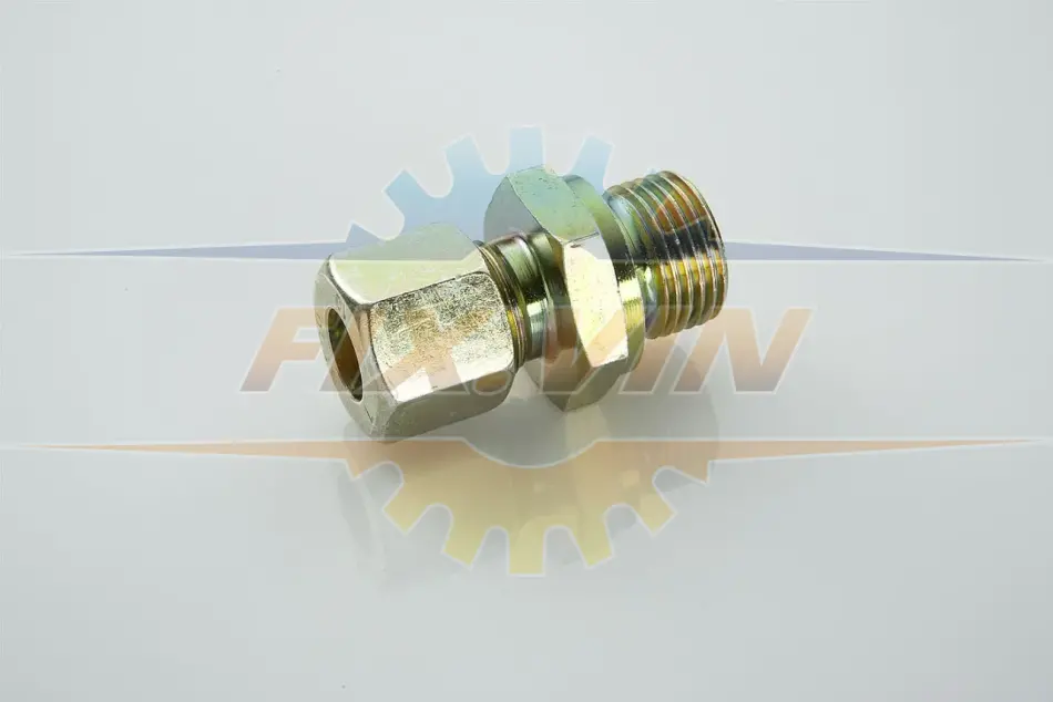 Штуцер прямий M16x1,5 штуцер прямий вкруч під трубку D12 PE AUTOMOTIVE 076.015-30A (фото 1)