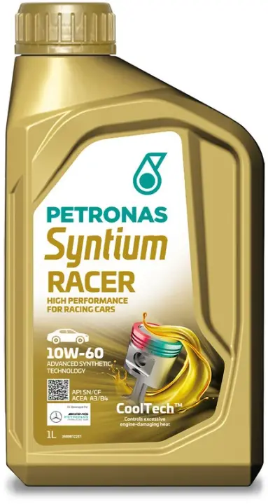 Олива 10W60 SYNTIUM RACER (1L) (API SN/CF) (ACEA A3/B4) (FCA 955535-H3) Petronas 70000E18EU (фото 1)