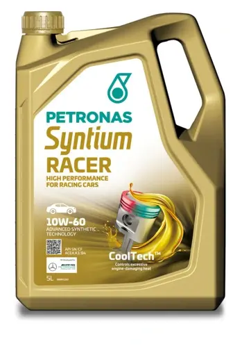 Олива 10W60 SYNTIUM RACER (5L) (API SN/CF) (ACEA A3/B4) (FCA 955535-H3) Petronas 70000M12EU (фото 1)