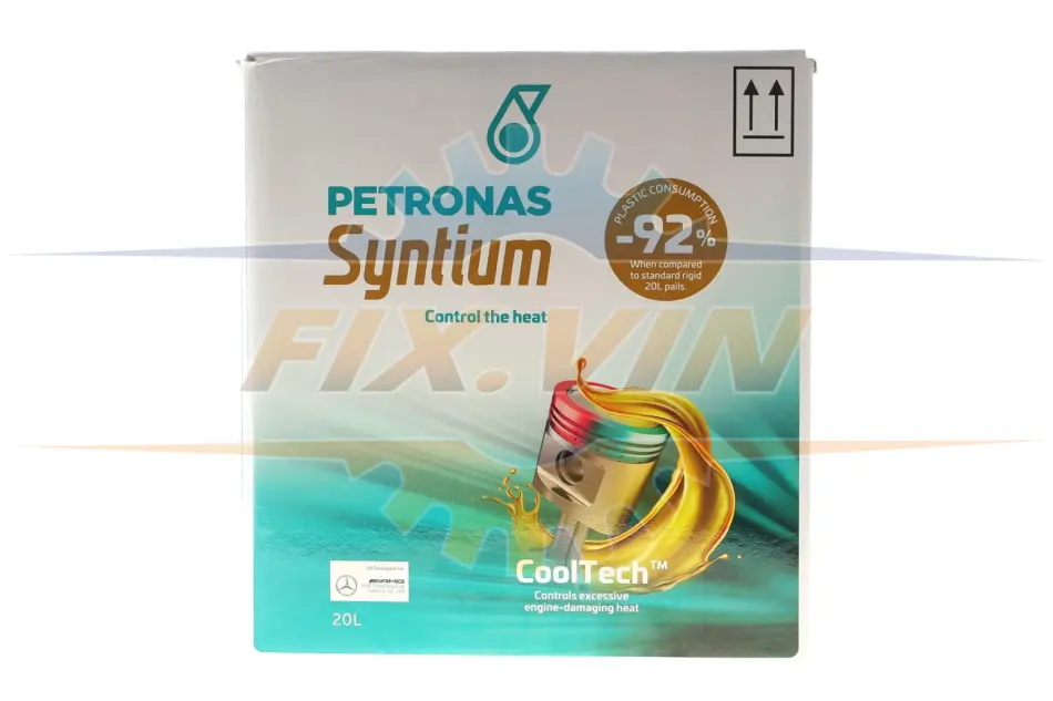Олива 0W20 SYNTIUM 7000 DME (20L) (MB 229.71/MB 229.72) (API SP) (ILSAC GF-6A/ACEA C6) упаковка BiB Petronas 70716RY1EU (фото 1)