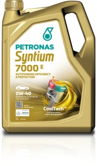 Олива 0W40 SYNTIUM 7000 E (5L) (MB 229.5/MB 229.3/VW 502.00/505.00/LL-01/RN0710/Ford WSS-M2C937-A) Petronas 70722M12EU