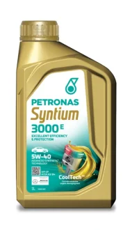 Олива 5W40 SYNTIUM 3000 E (1L) (MB 229.5/VW 502.00/505.00/LL-01/RN0700/RN0710) (API SP)(ACEA A3/B4) Petronas 70731E18EU