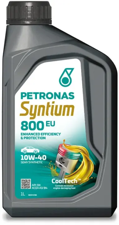 Олива 10W40 SYNTIUM 800 EU (1L) (MB 229.3/VW 501.01/505.00/RN0700/RN0710) Petronas 70732E18EU (фото 1)