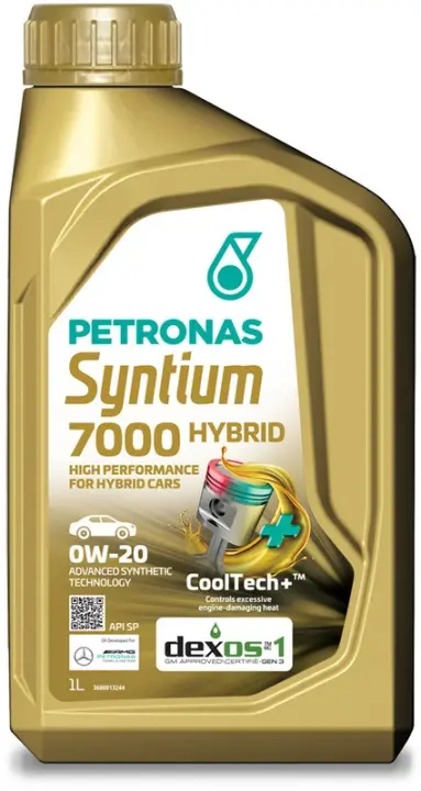 Олива 0W20 SYNTIUM 7000 HYBRID (1L) (API SP/ILSAC GF-6A) (GM dexos1 Gen 3/Ford WSS-M2C962-A1) Petronas 70803E18EU (фото 1)
