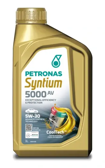 Олива 5W30 SYNTIUM 5000 AV (1L) (LL-04/VW 504 00/507 00/MB 229.51/Porsche C30) Petronas 70950E18EU (фото 1)