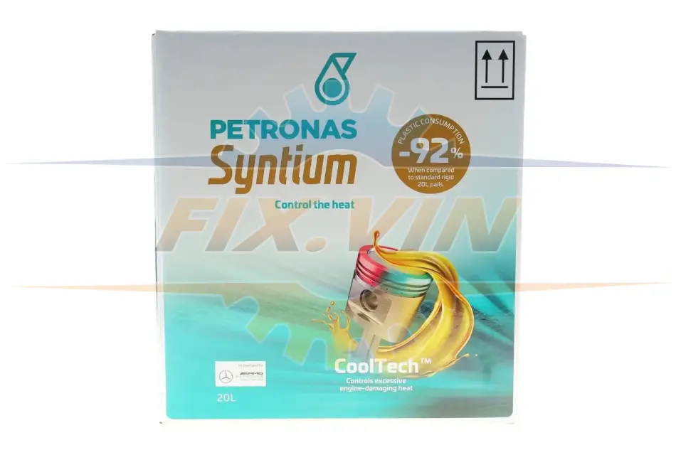 Олива 5W30 SYNTIUM 5000 AV (20L) (LL-04/VW 504 00/507 00/MB 229.51/Porsche C30) упаковка BiB Petronas 70950RY1EU (фото 1)