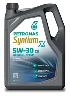 Олива 5W30 SYNTIUM X (5L) (ACEA C3) (API SP) Petronas 71004M12EU