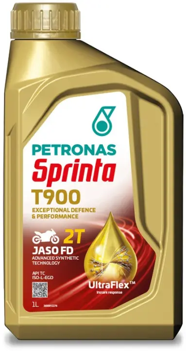 Олива SPRINTA T900 2T (1L) (ISO-L-EGD/JASO FD) (API TC) Petronas 73136E15EU (фото 1)