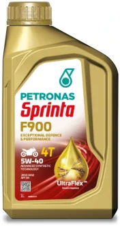 Олива 5W40 SPRINTA F900 4T (1L) (JASO MA2) (API SN) Petronas 73181E15EU