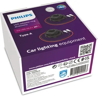 Кільце-конектор автомобільної світлодіодної (LED) лампи PHILIPS 11184X2 (фото 1)
