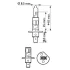 Лампа накалу H1 12V 55W P14,5s LongerLife Ecovision (вир-во Philips) PHILIPS 12258LLECOS2 (фото 3)