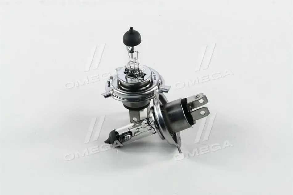 Лампа розжарювання H4 VisionPlus (+60) 12V 60/55W P43t-38 2шт (вир-во Philips) PHILIPS 12342VPC2 (фото 1)