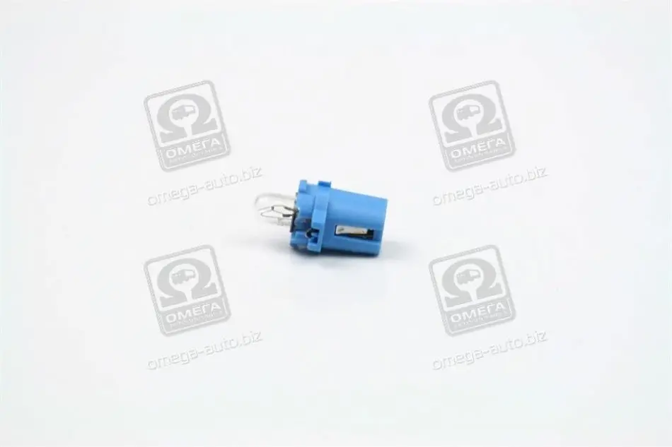Лампа розжарювання BAX8,3/1,5Blue12V 2W BAX8,3s/1,5 blue (вир-во Philips) PHILIPS 12602CP (фото 1)