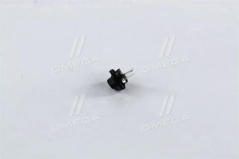 Лампа розжарювання BAX BX8,4d Black 12V 1.2W (вир-во Philips) PHILIPS 12625CP (фото 1)
