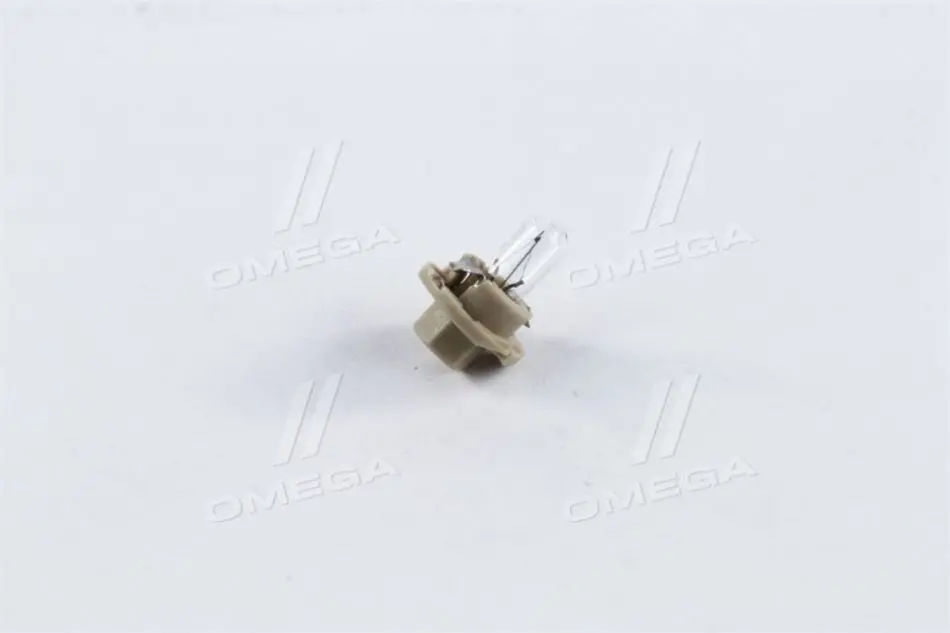 Лампа розжарювання BAX BX8,4d Beige 12V 1.8W (вир-во Philips) PHILIPS 12629CP (фото 1)