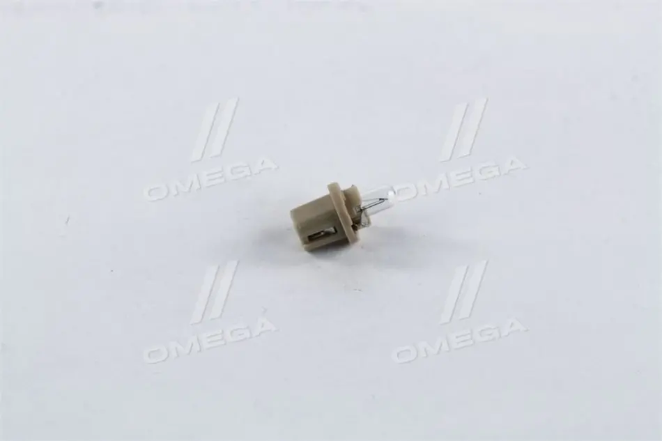 Лампа розжарювання BAX B8,5d Beige 12V 1.5W (вир-во Philips) PHILIPS 12637CP (фото 1)