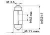 Автолампа 5W PHILIPS 13844CP (фото 3)