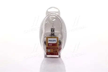 Лампа фарна (набір) H1 12V 55W P14,5s (вир-во Philips) PHILIPS 55472EKKM