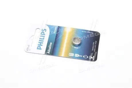 Батарейки кнопкові, лужні PHILIPS A76/01B